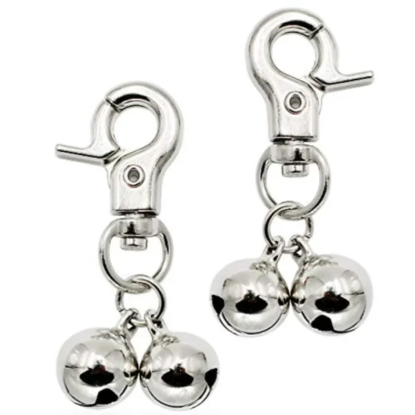 Bells for Dog Cat, 2 Pack Stainless Steel